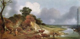 Landschaft mit dem Dorf Cornard Landschaft mit dem Dorf Cornard