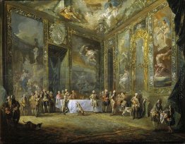Charles III Dining vor dem Gerichtshof Charles III Dining vor dem Gerichtshof
