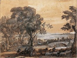Coast-Szene mit einem Kampf auf einer Brücke Coast-Szene mit einem Kampf auf einer Brücke