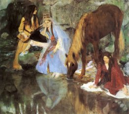 Mlle Fiocre im Ballett "The Source" Mlle Fiocre im Ballett "The Source"