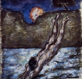 Woman Tauchen in Wasser Woman Tauchen in Wasser