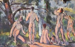 Studium der Badegäste Studium der Badegäste