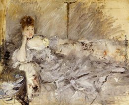 Junge Frau in Grau Reclining Junge Frau in Grau Reclining