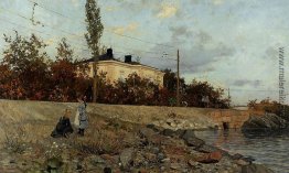 Abend an der Bucht von Frogner Abend an der Bucht von Frogner