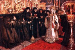 Tsarevna Besuch des Nonnenklosters Tsarevna Besuch des Nonnenklosters