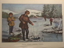 Wintersport - Pickerel Angeln Wintersport - Pickerel Angeln