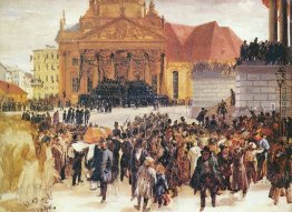 Aufbahrung der Märzgefallenen Aufbahrung der Märzgefallenen
