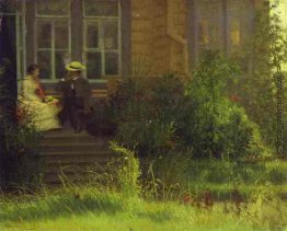 Auf dem Balkon Siverskaya Auf dem Balkon Siverskaya