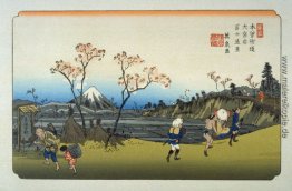 Omiya, pl. 5 von einem Faksimile-Ausgabe der Neunundsechzig Stat Omiya, pl. 5 von einem Faksimile-Ausgabe der Neunundsechzig Stat