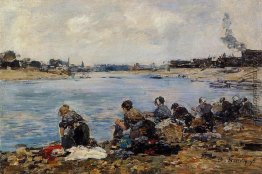 Wäscherinnen am Ufer des Touques Wäscherinnen am Ufer des Touques