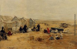 Deauville: Strand-Szenen- Deauville: Strand-Szenen-