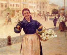 Kiew Blumen-Mädchen- Kiew Blumen-Mädchen-