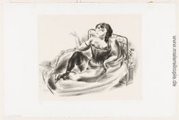 Mädchen mit Zigarette Mädchen mit Zigarette