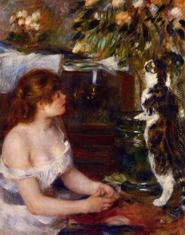 Mädchen und Katze Mädchen und Katze