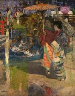 In einem japanischen Garten In einem japanischen Garten