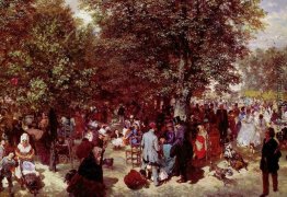 Nachmittag in den Tuilerien-Gärten Nachmittag in den Tuilerien-Gärten