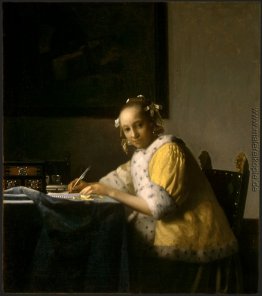 Eine Dame schriftlich Eine Dame schriftlich