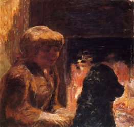 Frau mit Hund (auch als Marthe Bonnard und ihr Hund bekannt) Frau mit Hund (auch als Marthe Bonnard und ihr Hund bekannt)