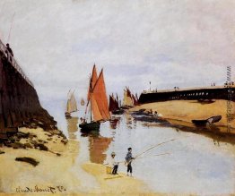 Eingang zum Hafen von Trouville Eingang zum Hafen von Trouville