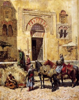 Betreten der Moschee Betreten der Moschee