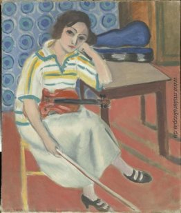 Frau mit Violine Frau mit Violine