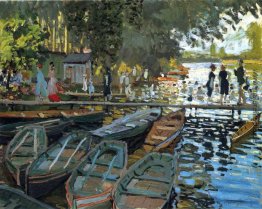 Badegäste bei La Grenouillere Badegäste bei La Grenouillere