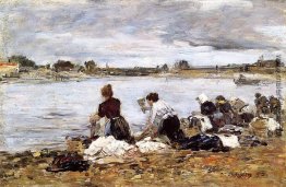 Wäscherinnen am Ufer des Touques Wäscherinnen am Ufer des Touques