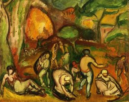 Figuren in einer Landschaft Figuren in einer Landschaft