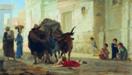 Kinder auf den Straßen von Pompeji Kinder auf den Straßen von Pompeji