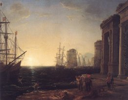 Hafen-Szene bei Sonnenuntergang Hafen-Szene bei Sonnenuntergang