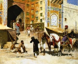 Schritte von der Moschee Vazirkham, Lahore Schritte von der Moschee Vazirkham, Lahore