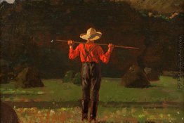 Farmer mit einer Mistgabel Farmer mit einer Mistgabel