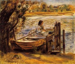 Junge Frau in einem Boot (Lise Trehot) Junge Frau in einem Boot (Lise Trehot)