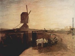 Der große Verbindungskanal an Southall Mühle Der große Verbindungskanal an Southall Mühle