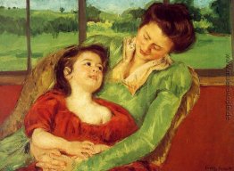 Reine Lefebre und Margot vor einem Fenster Reine Lefebre und Margot vor einem Fenster