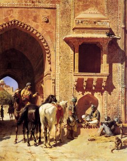 Tor der Festung in Agra, Indien Tor der Festung in Agra, Indien