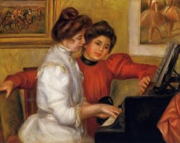 Junge Mädchen am Klavier Junge Mädchen am Klavier