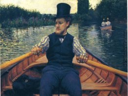 Rower in einem Top Hat Rower in einem Top Hat