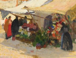 Marche aux fleurs à Venise Marche aux fleurs à Venise