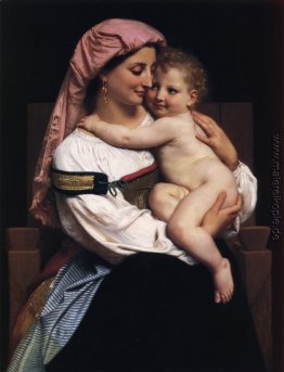 Frau von Cervara und ihr Kind Frau von Cervara und ihr Kind