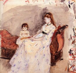 Die Schwester des Künstlers Edma mit ihrer Tochter Jeanne Die Schwester des Künstlers Edma mit ihrer Tochter Jeanne