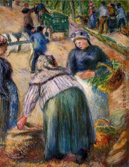 Kartoffelmarkt, Boulevard des Fosses, Pontoise Kartoffelmarkt, Boulevard des Fosses, Pontoise