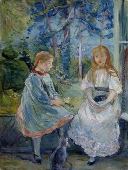 Junge Mädchen am Fenster Junge Mädchen am Fenster