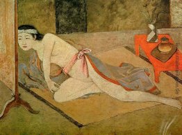 Japanese Girl mit am Roten Tabelle Japanese Girl mit am Roten Tabelle