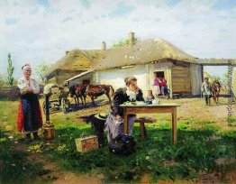 Ankunft einer Lehrerin auf dem Lande Ankunft einer Lehrerin auf dem Lande