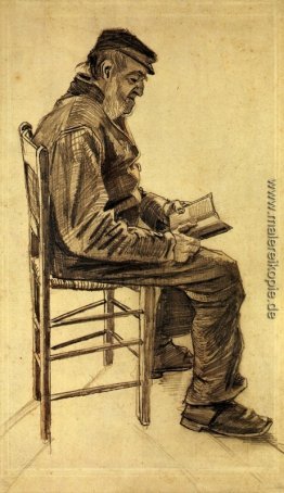 Old Man Reading Old Man Reading