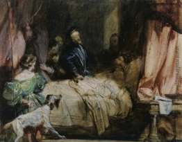 Karl V. besucht Franz I. nach der Schlacht von Pavia Karl V. besucht Franz I. nach der Schlacht von Pavia