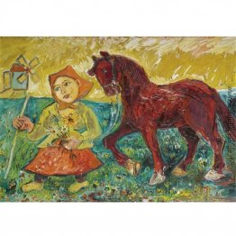 Ein rotes Pferd Ein rotes Pferd