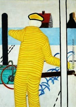 Yellow Mann mit Trolley Yellow Mann mit Trolley