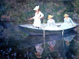 Im Norvegienne Boot in Giverny Im Norvegienne Boot in Giverny